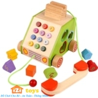 Điện thoại gỗ thông minh IZI TOYS